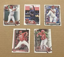 Cincinnati Reds  - 5 Card Lot - 4 Rookies