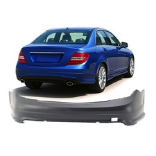 Bumper Cover For 2008-2011 Mercedes C300/C350 AMG MB1100276 Rear Primed