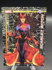 2026 Topps Chrome Marvel Comics Scarlet Witch Spider-Web Refractor /299 #145