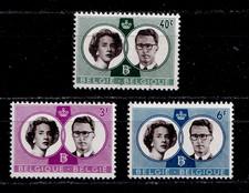 BELGIQUE Mariage Roi Baudouin Fabiola De Mora Y Aragón Michel 1228 - 1230 **