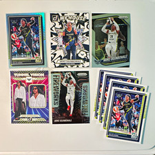WNBA Arike Ogunbowale Dallas Wings 9 Card Lot 2020 Panini Prizm Donruss Inserts