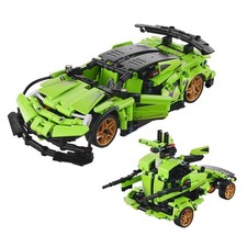 STEM Building Toys for Kids 2 in 1 App  Remote Control Car/Robot 461 PCS