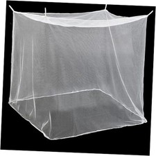 4 Corners Mosquito Net for Mosquiteros L79 X W47 X H59 Inch White a No-opening