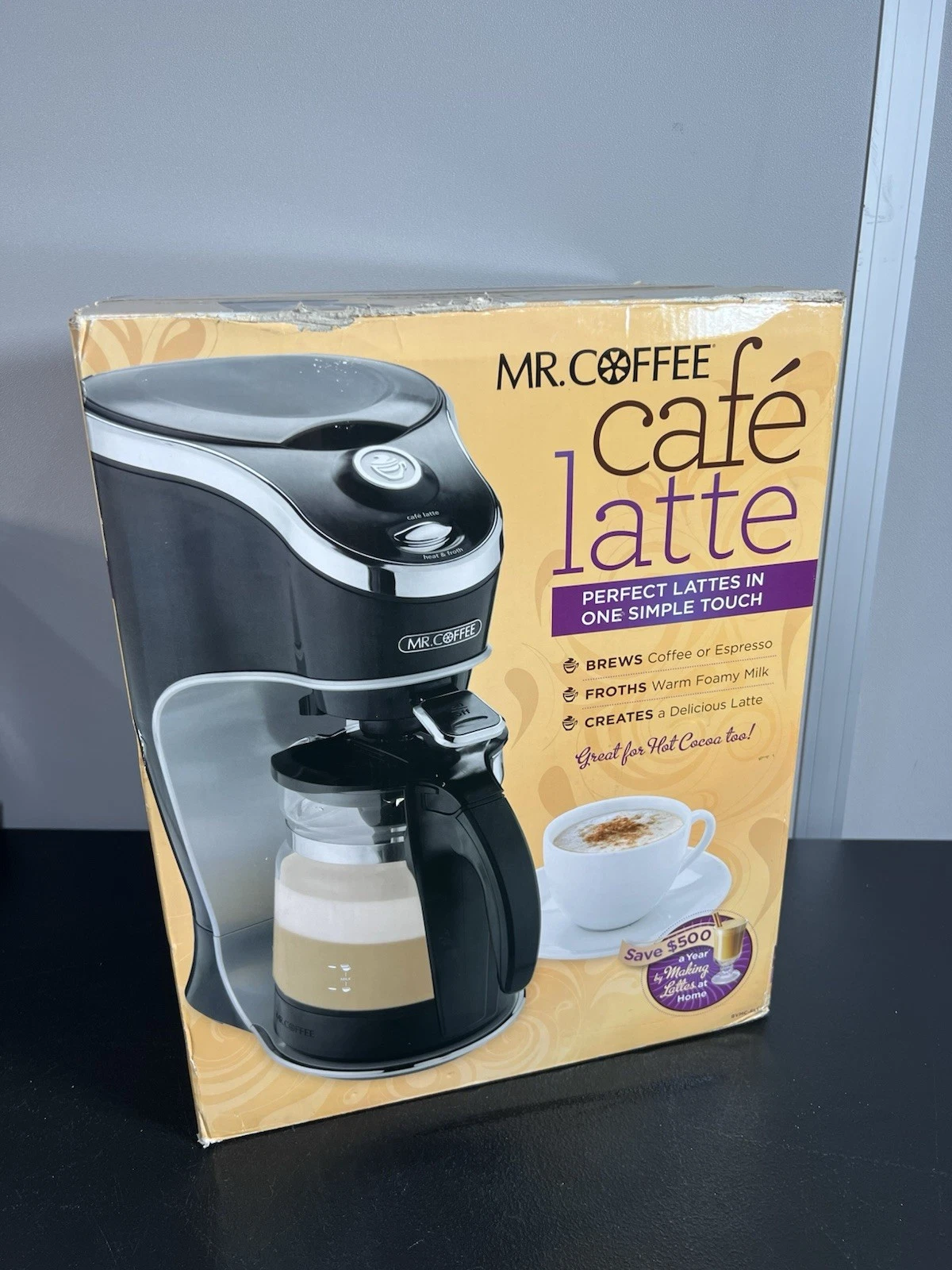 Mr. Coffee Cafe Latte Maker Coffee Hot Chocolate Maker BVMC-EL1 NEW Discontinued
Opens in a new wind