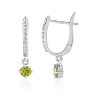 Cavill Sterlingsilber Ohrringe Damen 0,52Ct Sphene 0,29Ct Zirkon GrüN