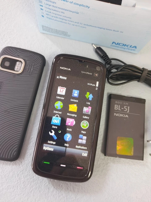 Buy Nokia 5800 XpressMusic - 81 MB - Black (Unlocked) online | eBay