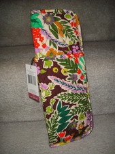VERA BRADLEY CURLING  FLAT IRON COVER in the "EVENING GARDEN" PATTERN NWT  35