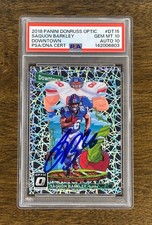 2018 Optic Saquon Barkley Downtown Auto PSA 10
