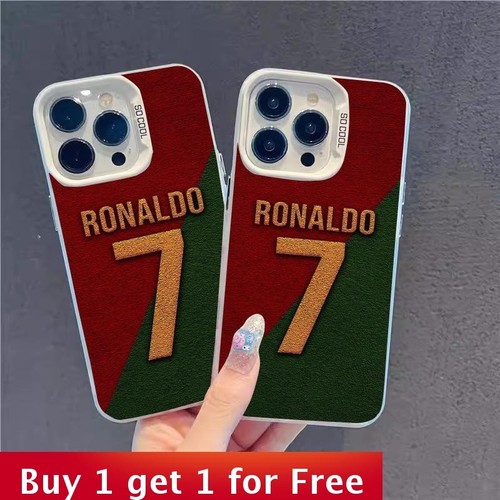 For iPhone 16 Pro Max 15 14 13 12 XR XS Phone Cover Fashion football Trendy Case - 第 1/7 張圖片