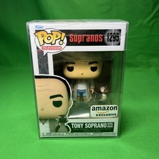 Funko Pop! Vinilo: Los Soprano - Tony Soprano con Pato Amazon (Exclusivo) #1295