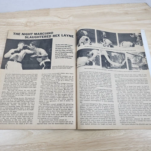 October 1974 Big Book Of Boxing Magazine Foreman Ali Louis Marciano Read Descrip - 画像15/16