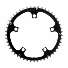 Origin8 50T 130mm BCD Alloy Chainring for 8/9/10-Speed, CNC Machined, Ramped &