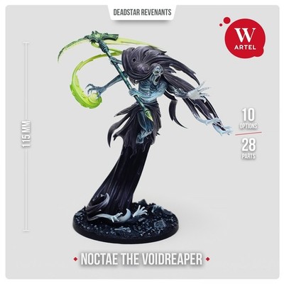 Noctae The Voidreaper Artel W Necron C'tan Shard of Nightbringer Void Dragon