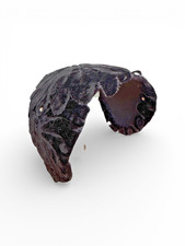 Vintage Velvet Flower Fashion Fascinator Black Lined Headband Art Deco Flapper