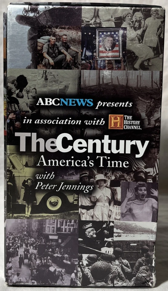 NEW The Century America's Time with Peter Jennings ABC 6 VHS Set *FREE SHIPPING* - Image 2 of 4