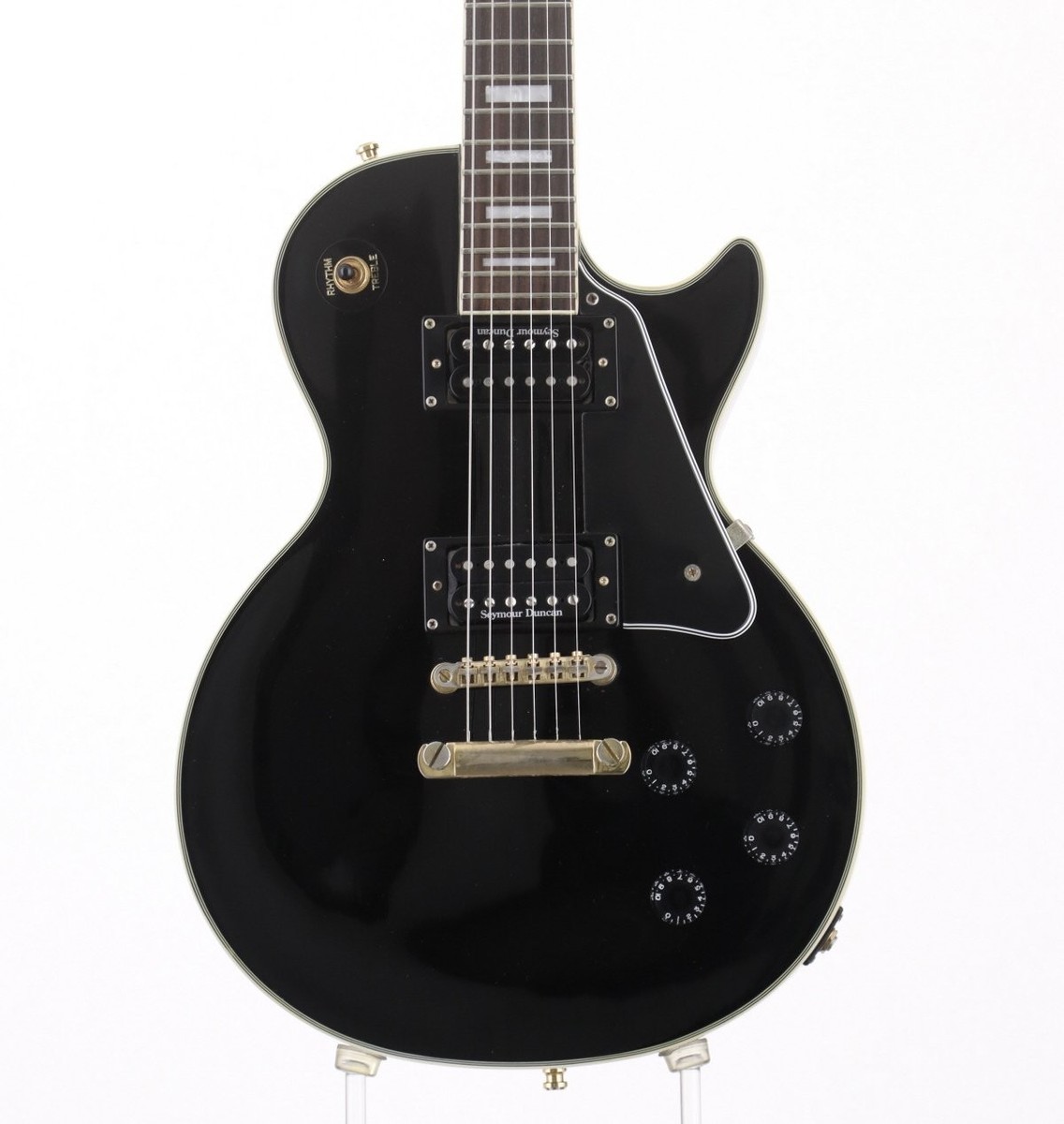 ギター Epiphone Les Paul Custom Ebony Epiphone The Iconic Les Paul at Its Classiest – Gibson