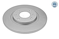 2X Meyle Bremsscheibe 11-15 521 0033/PD FüR CitroËN Peugeot