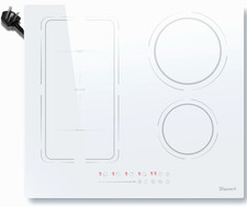 Plug in Induction Hob 4 Zones, 13 Amp 2800W Electric Cooker 60cm & Extended Zone