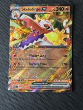 Pokemon Card - Skeledirge ex 034 SVP - Promo - Black Star, NM