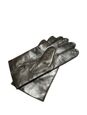 John W Nordstrom Leather Gloves Cashmere Lined Brown Size L Winter Luxury