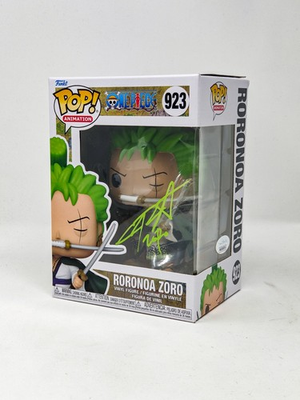 #ad #ad Chris Sabat One Piece Roronoa Zoro #923 Signed Funko Pop JSA Certified $144.95