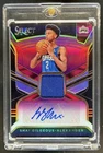 2018-19 Panini Select Shai Gilgeous-Alexander Rookie Jersey Auto Purple RC #/99
