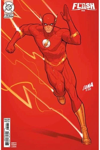 Flash #34 Cover C David Nakayama Card Stock Variant