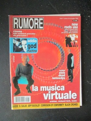 RUMORE 33 1994 ELVIS DEAD KENNEDYS JEFF BUCKLEY [G206]