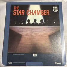 The Star Chamber RCA Selectavision VideoDisc CED Michael Douglas