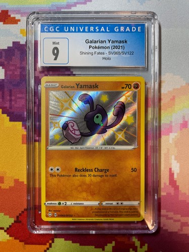 Galarian Yamask graded CGC 9 for sale on eBay