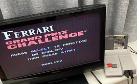 NES ~ FERRARI GRAND PRIX CHALLENGE ~ Nintendo NES-FG-AUS Game Cart Only Pal A