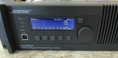Bose Professional Amplifier PowerMatch PM8500N Power Match 8500