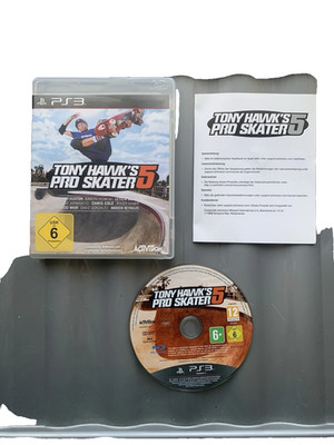 Tony Hawk Pro Skater 5 PS3 Playstation 3 Spiel PAL Deutsch Komplett mit Handbuch