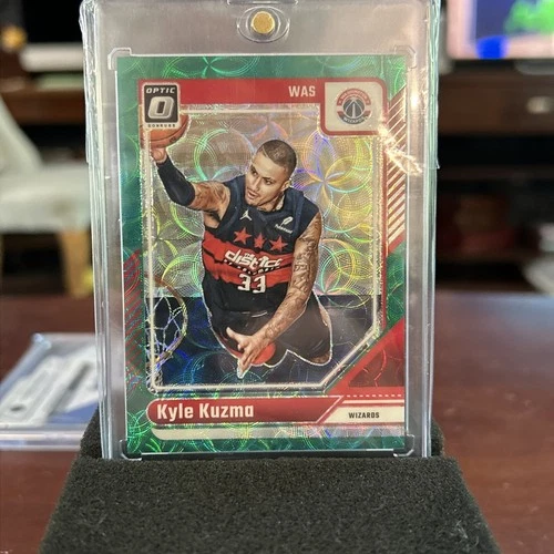 2024-25 Panini Donruss Optic Green International 18/25 Kyle Kuzma