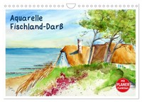 Calendar 2027 · US Version · Watercolors - Fischland-Darß (Wall Calendar 2027 12