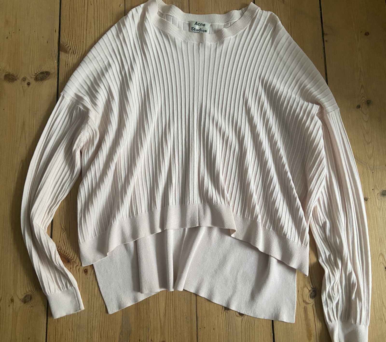 Acne Studios camicia manica lunga Issy Rib taglia M