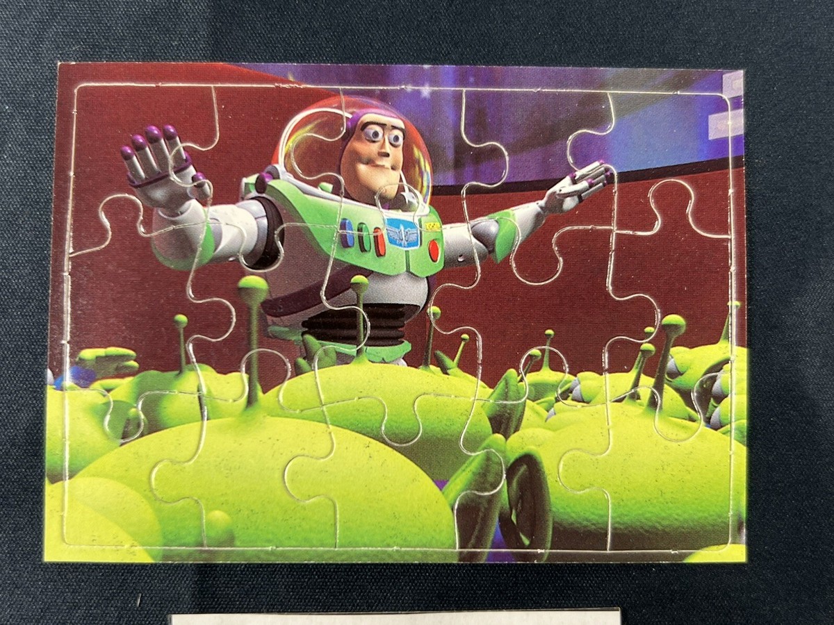 Toy Story Puzzle Card Skybox Disney Pixar Buzz 56 1995 | eBay