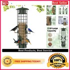 New ListingLarge Capacity Hanging Bird Feeder - Squirrel Proof & Weatherproof Green Design