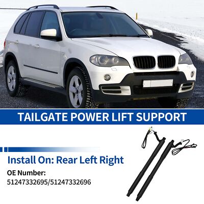 Rear LH RH Tailgate Power Lift Support for BMW X5 E70 07-13 No.51247332695 Pair