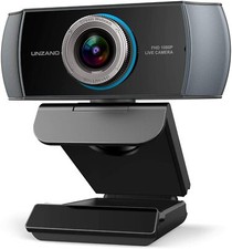 HD 1080P Webcam, USB Camera, Microphone, Wide Angle, background replacement, NEW