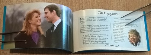 RAA926m Royal Wedding 1986 Booklet MNH British Virgin Isl - Picture 3 of 4
