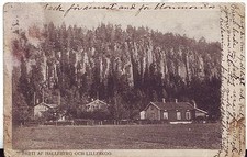 Suède Lilleskog - Halleberg 1904 Arvika Housse Carte Postale