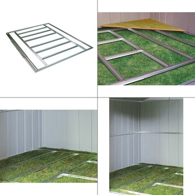 10 Ft X 6 Ft Floor Frame Kit Arrow Sheds New Galvanized Steel