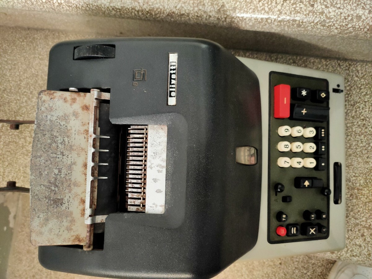 ANCIENNE CALCULATRICE MÉCANIQUE SUMMA 15 OLIVETTI. Vintage. EUR 99,00 - FR