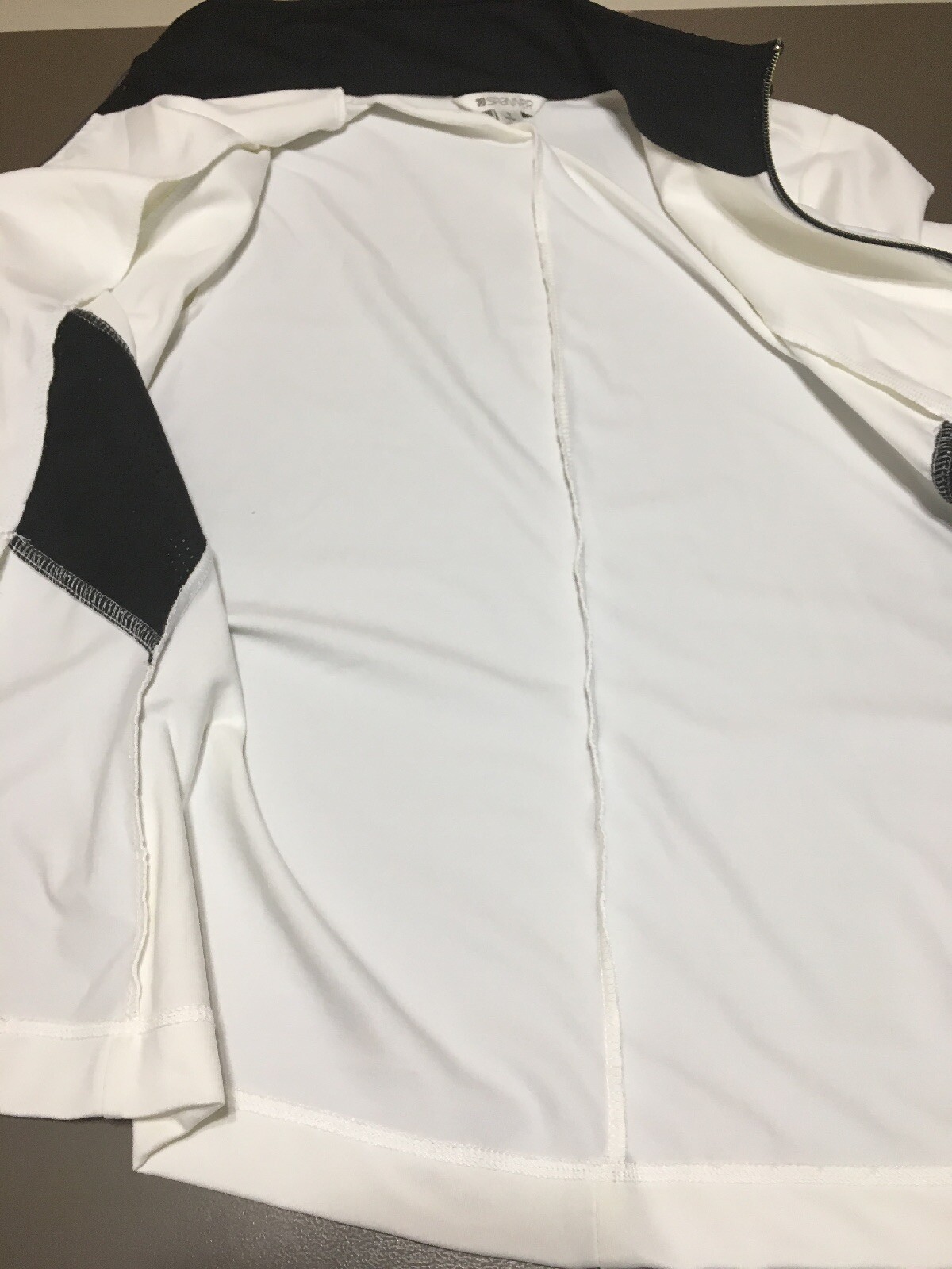 Women's SPANNER Athletic full 2way Zip Jacket Whi… - image 7