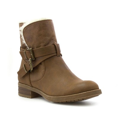 ankle boots with fur inside