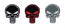Skull Morale Army Patch Punisher Biker Motorcycle Tactical Special Forces