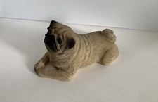 Bulldog Dog Pet Figure Animal Model Collector Toy Decoration