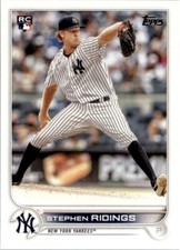2022 Topps Series 2 #516 Stephen Ridings - New York Yankees RC BASE ROOKIE CARD