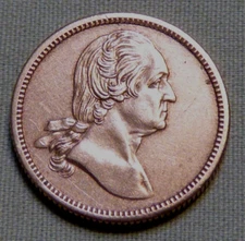 Rare 1864 Civil War Token - Great Central Fair, Philadelphia, Pa. - Lot 352